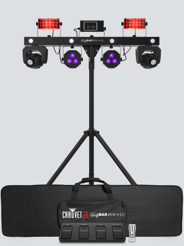 Chauvet Gig Bar Move Plus ILS w/ Hardshell Case, 2x D-FI USB 2 + DMX Cable - Image 8