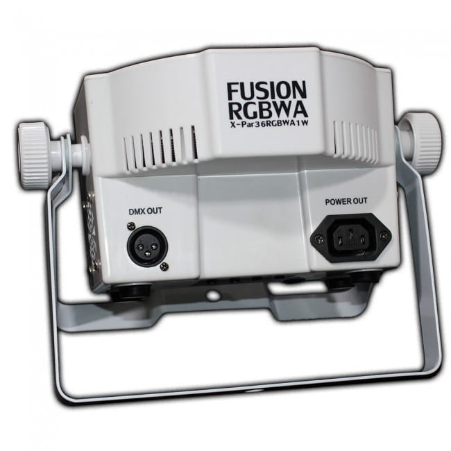 Pro X Fusion RGBWA Par 36x 1W LED Slim Par White Housing - Image 7
