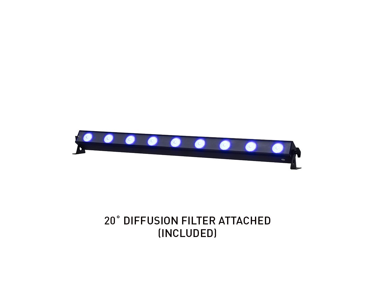 ADJ UBL9H lime-infused HEX LED Bar OPEN BOX - Image 3