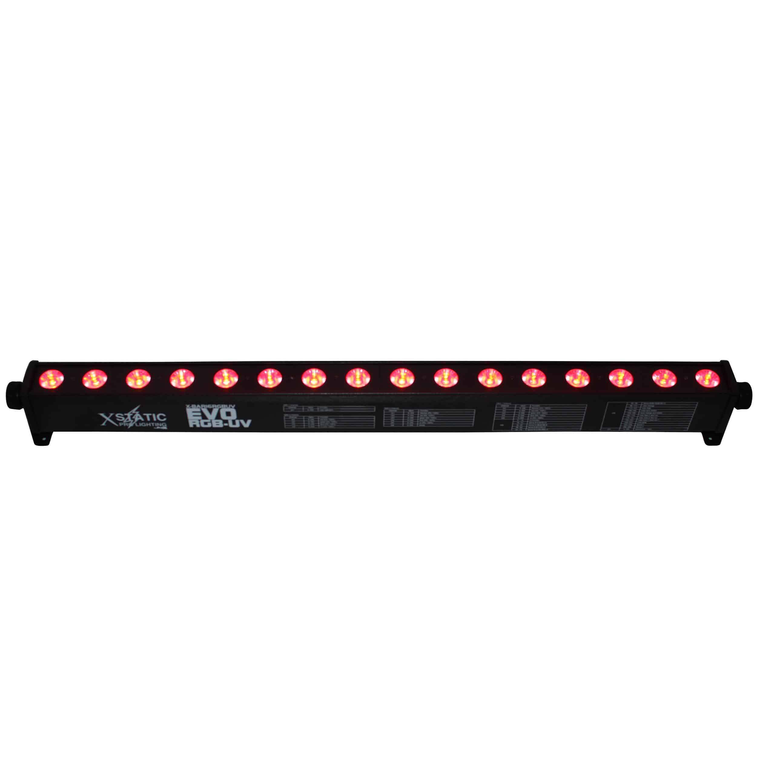 Pro X EVO RGB-UV Bar16 64W High Power RGB-UV LED Wash Light - Image 2