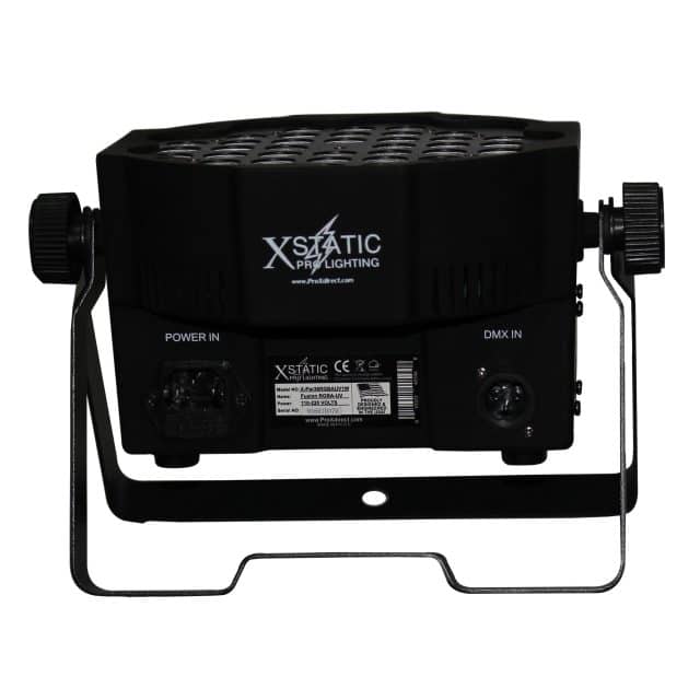 Pro X Fusion RGBA UV Par 36x 1W LED Slim Par Black Housing - Image 4