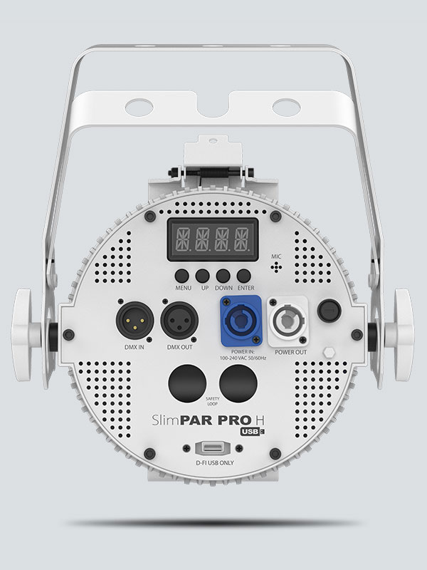 SlimPAR Pro H USB (White Housing) hex color LED wash light - Image 4