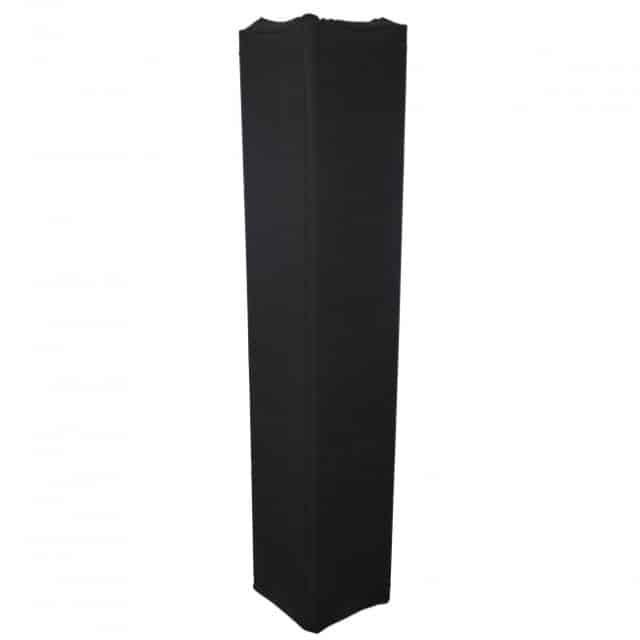Pair of Pro X Black 8.20ft 2.50 meter Lycra Cover Scrim Sleeves - Image 2