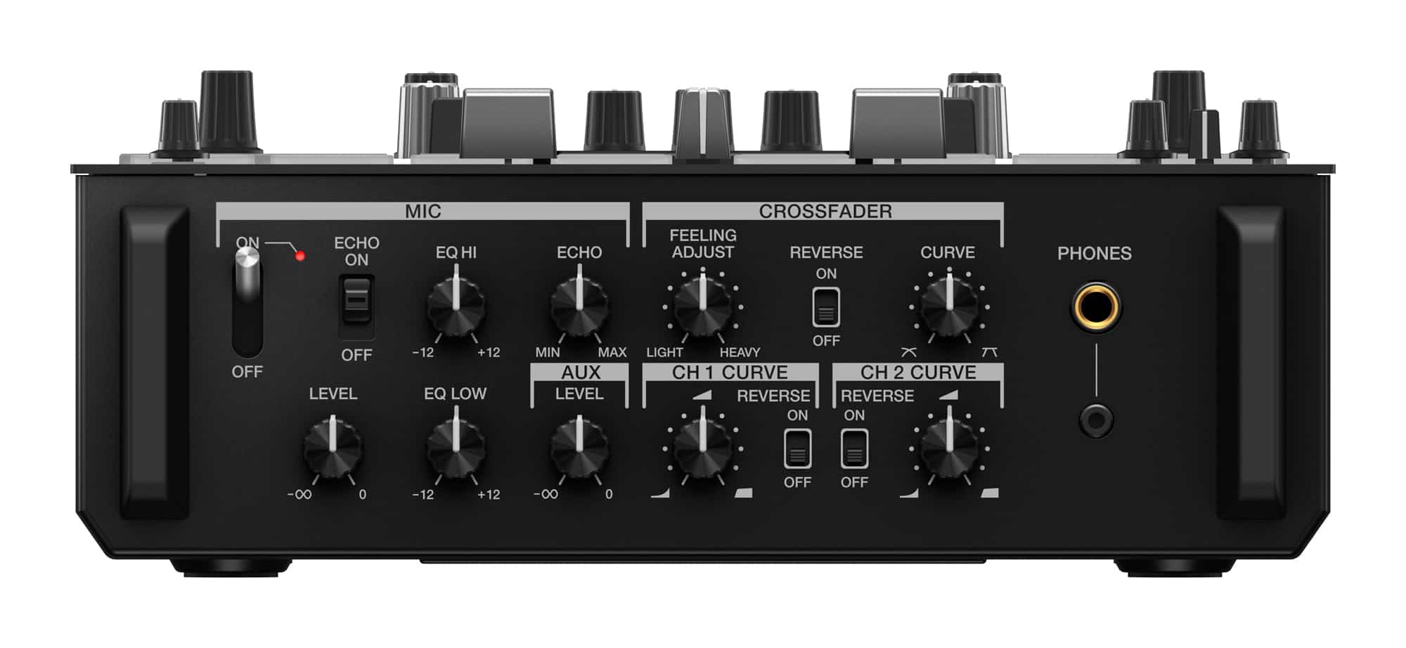 Bundle of Pioneer DJ DJM-S11 Pro 2-channel DJ Mixer + BLK Flight Case - Image 4