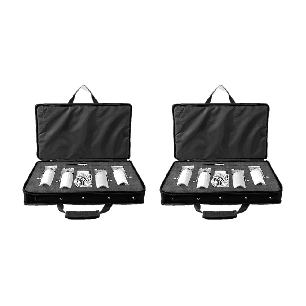 Pair of 2x CHAUVET DJ EZpin Pack 4 Four Battery-Powered LED Pin Spots