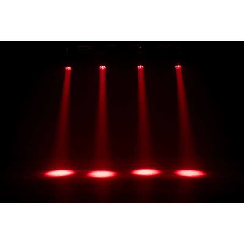 Pack of 4x Eliminator Stealth Wash Zoom Moving Head + 4x DMX Cables - Image 5