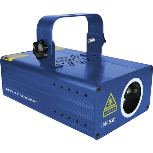 Pair of 2x Blizzard Pocket Cosmos DMX Fat Beam Laser (Green) - Image 2