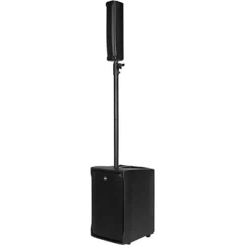 Pair of 2x RCF EVOX J8 Black Active 12" Portable Line Array PA System + dollies, covers, cables - Image 2
