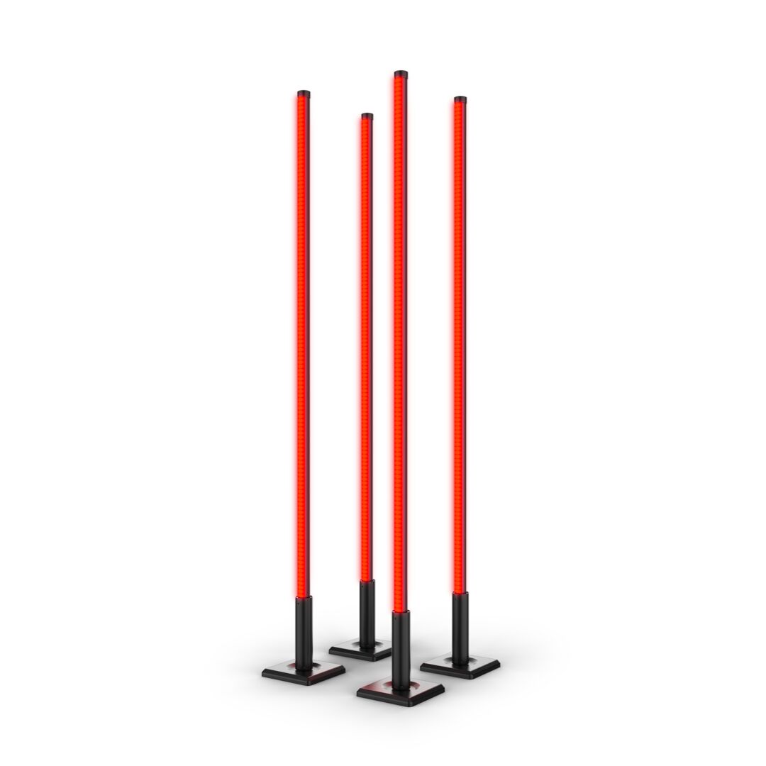 2x Chauvet DJ Freedom Flex Stick X4 wireless LED stick lights + 2x Freedom Flex Batteries + Remote - Image 8