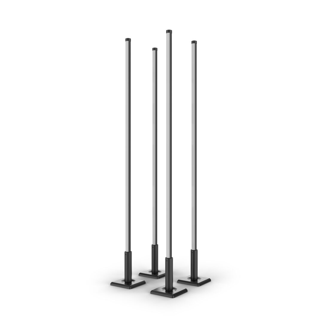 2x Chauvet DJ Freedom Flex Stick X4 wireless LED stick lights + 2x Freedom Flex Batteries + Remote - Image 2