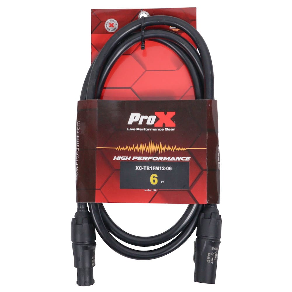 Pack of 10x Pro X 6 Ft Male to Female 12AWG Power Cable for Power Connection - Image 3