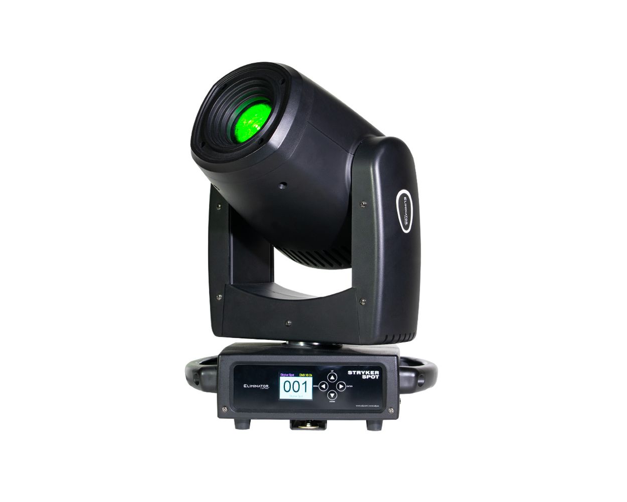 Eliminator Lighting STRYKER SPOT automated spot luminaire RGB LED display model - Image 2