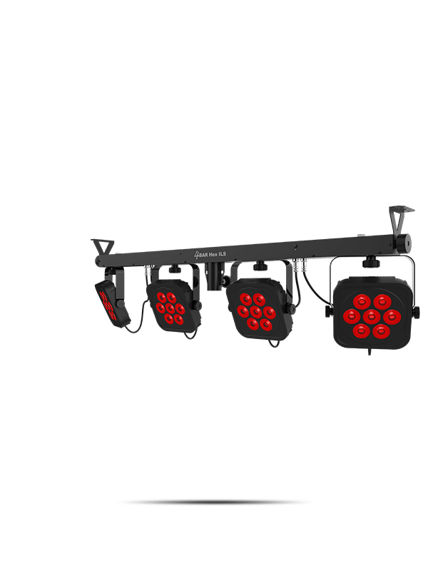 Chauvet DJ 4BAR Hex ILS Complete RGBAW+UV LED Wash System w/ D-Fi USB Wireless DMX transceiver - Image 4