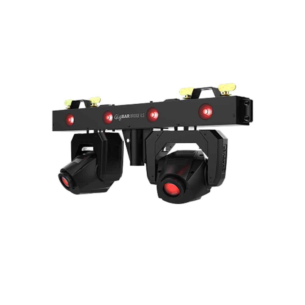 2x Chauvet DJ GigBAR Bridge ILS moving head wash + 2x Stands w/ Bag - Image 3