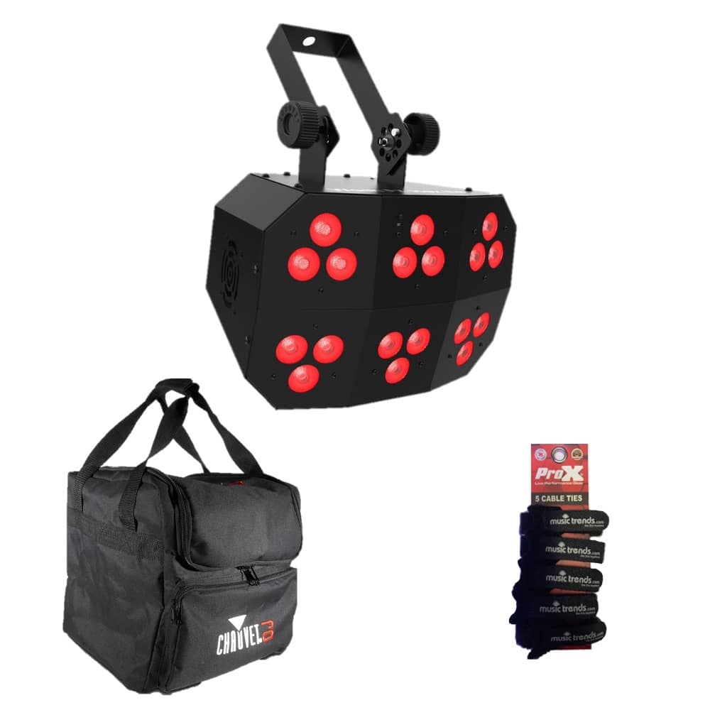 Chauvet DJ Wash FX Hex ILS multi-purpose LED effect light w/ Bag