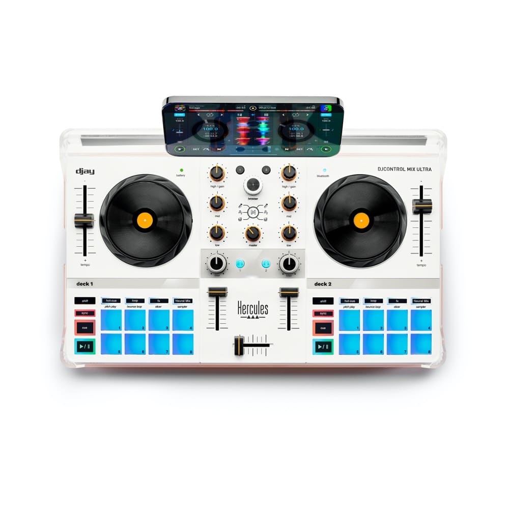 Hercules DJ Control Mix Ultra DJ Controller Display Model - Image 2