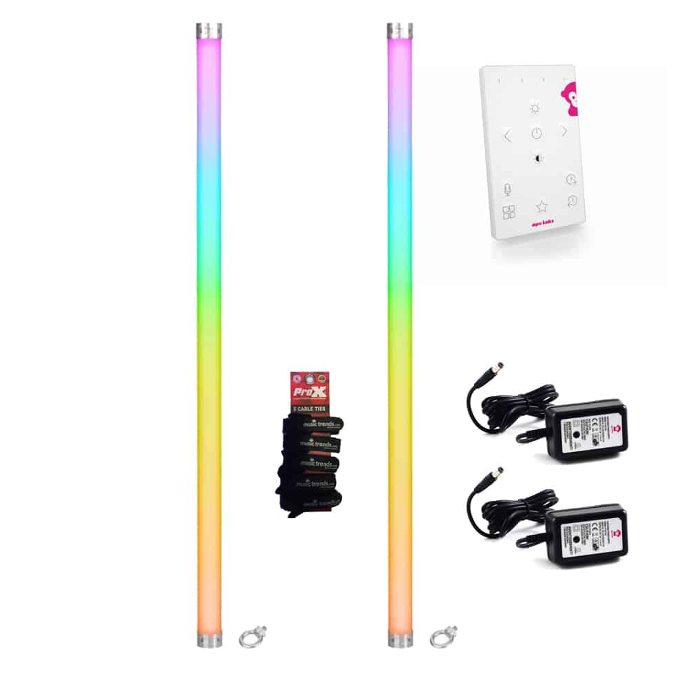 Ape Labs Neon Tube Pix Set of 2 Wireless pixel tubes
