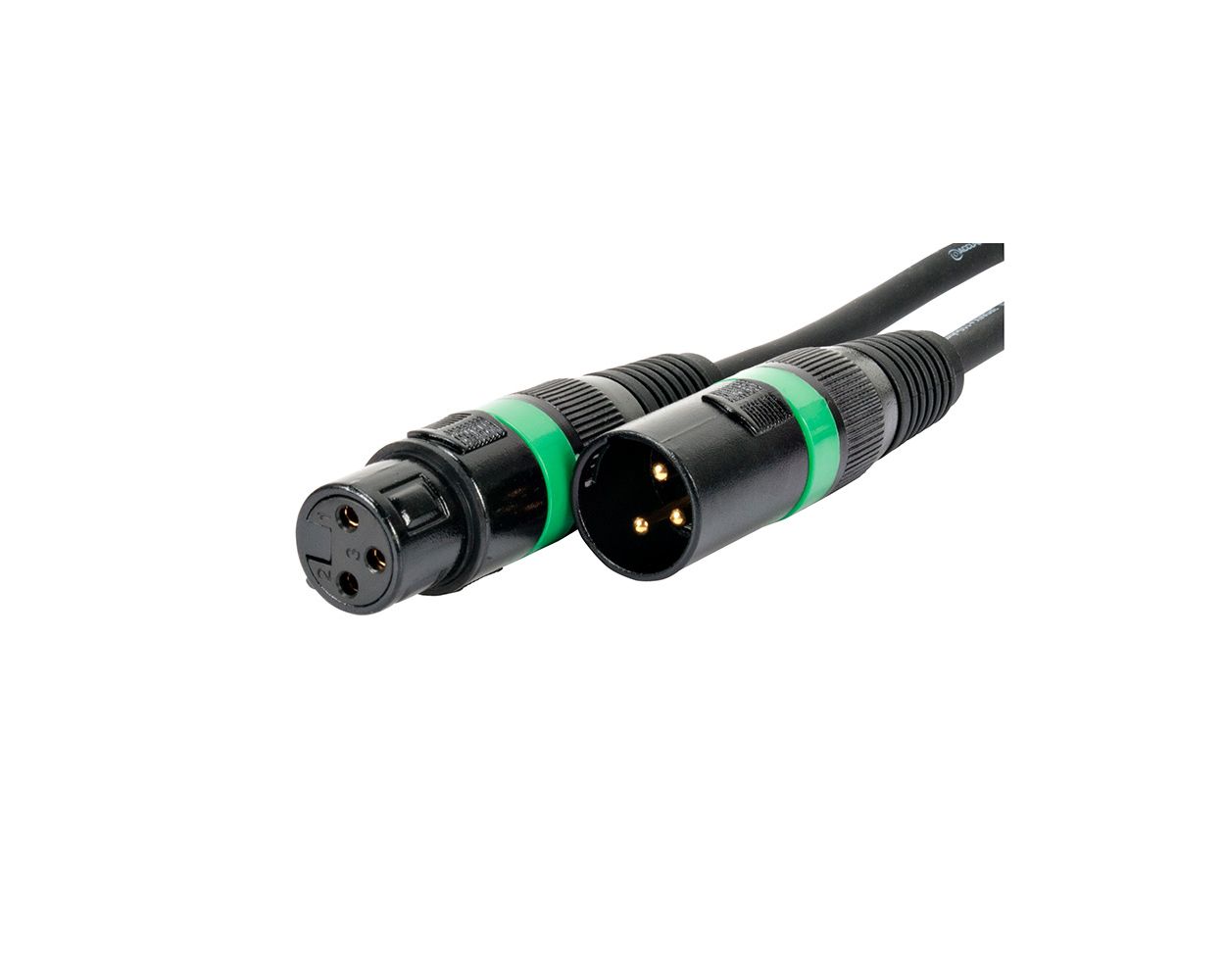 4x Accu Cable 15-foot DMX Cable - 3-pin male to 3-pin female connection - Image 2