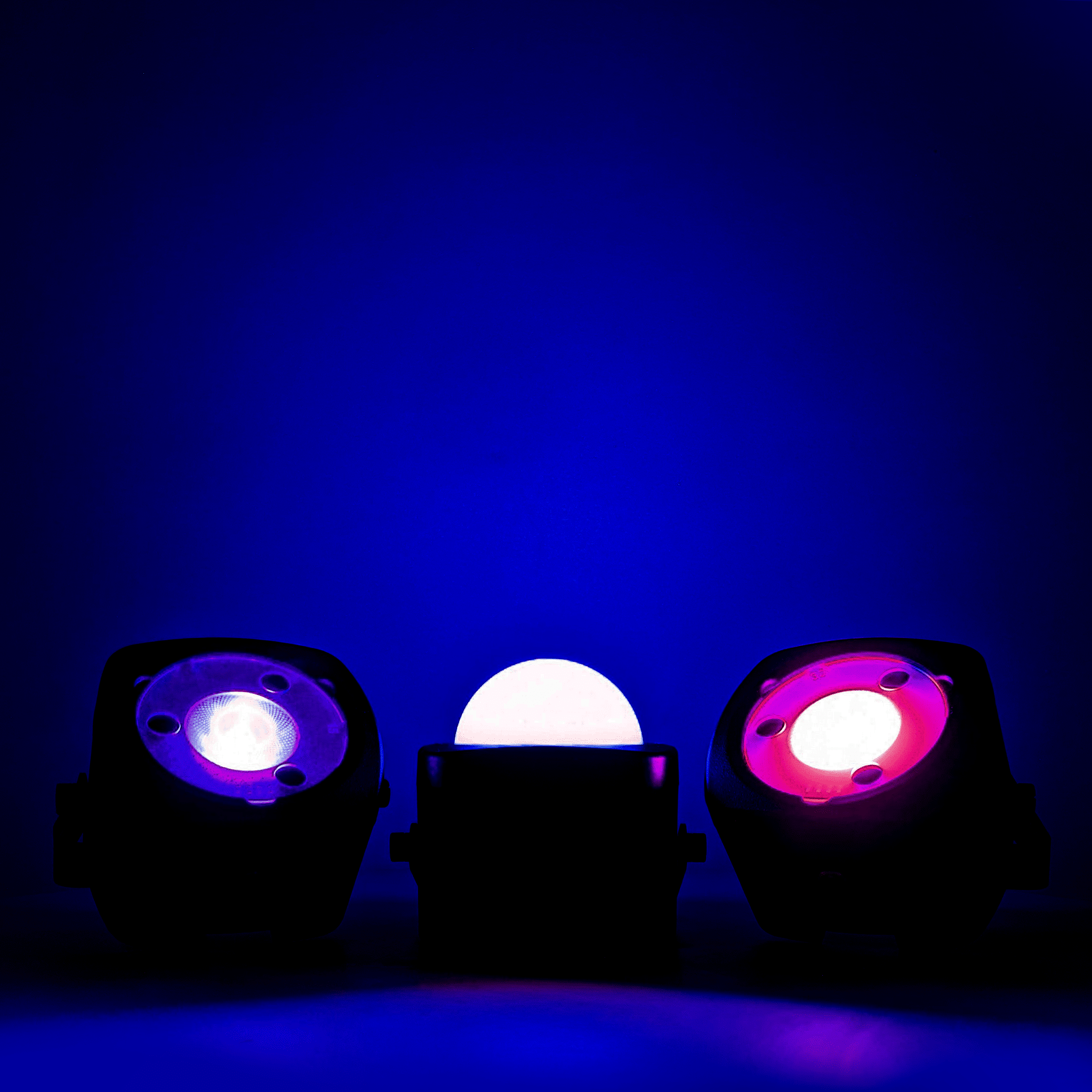 Pair of 2x Blizzard Hemisphere BATTERY POWERED + WIRELESS LED EFFECT - Image 4