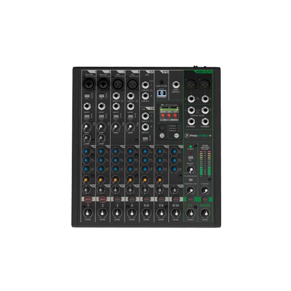 Mackie ProFX10v3+ 10-Channel Analog Mixer + Bag + 2x XLRs - Image 2