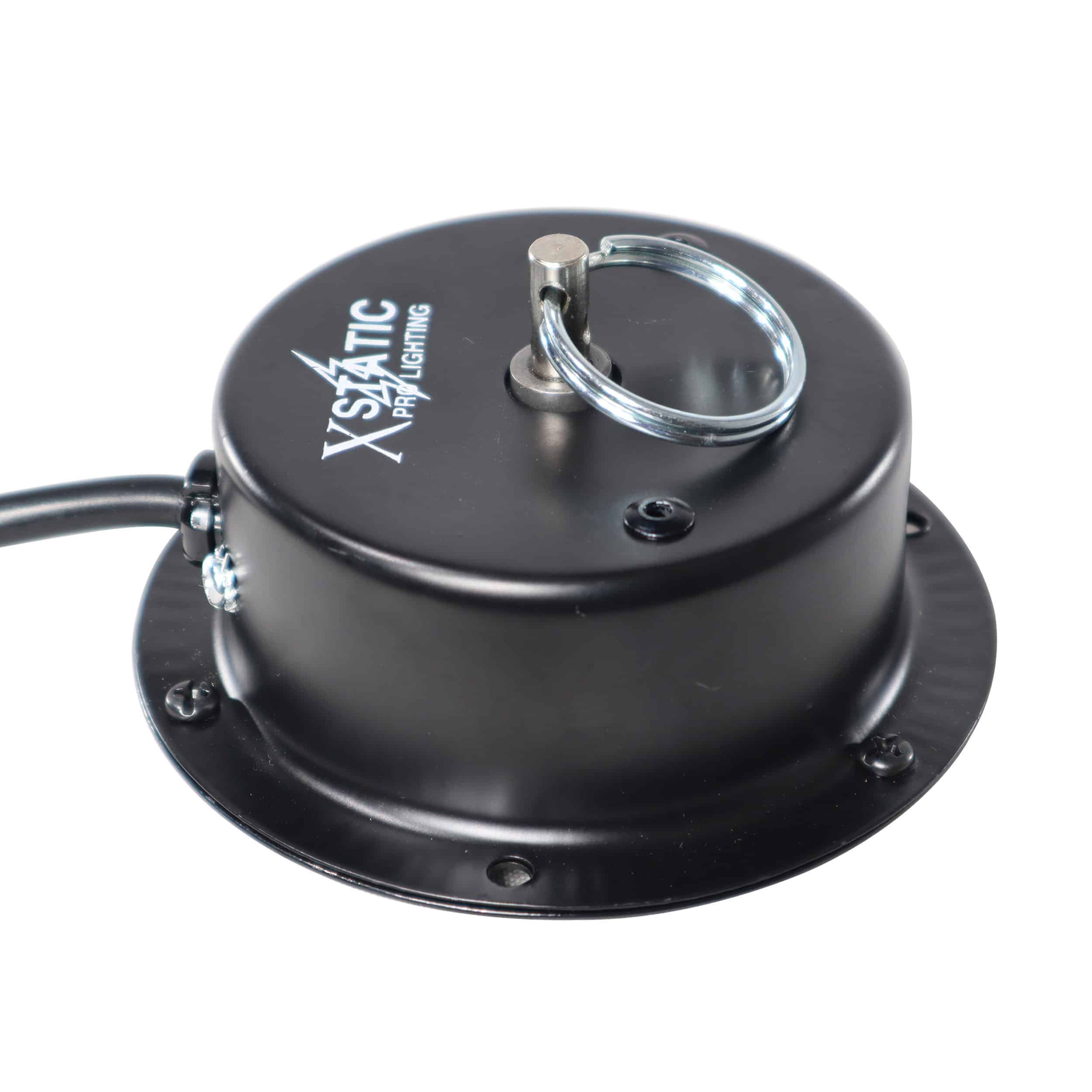 Pro X 3 RPM Powered Rotating Disco 4"-16" Mirror Ball Motor w/ Ring + Mirror Ball - Image 2