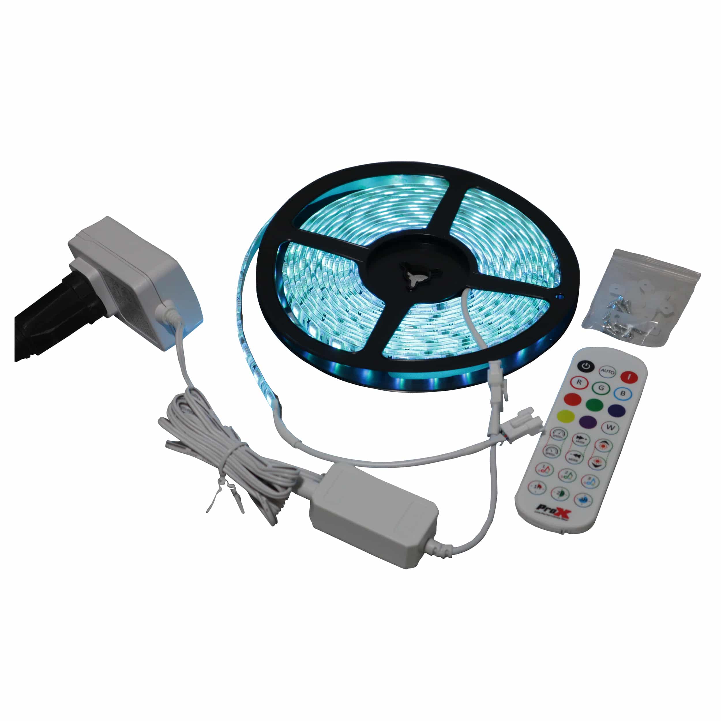 Pro X Smart LED Flexible Lighting Strip Kit 16ft Pack 300x SMD5050 RGB LED - Image 4