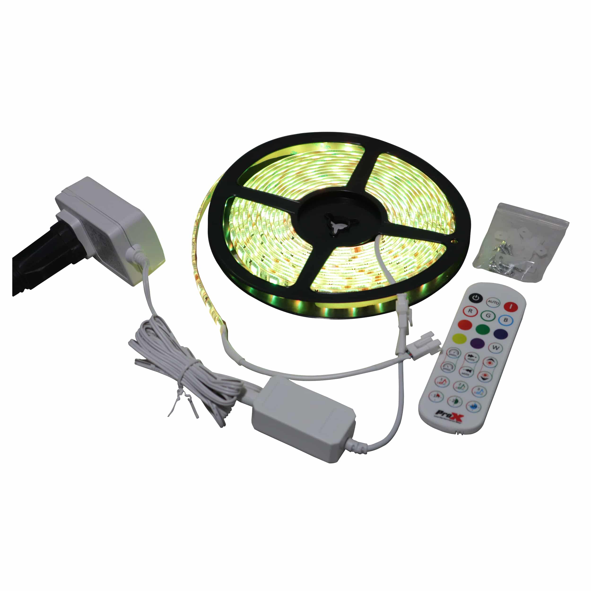 Pro X Smart LED Flexible Lighting Strip Kit 16ft Pack 300x SMD5050 RGB LED - Image 5