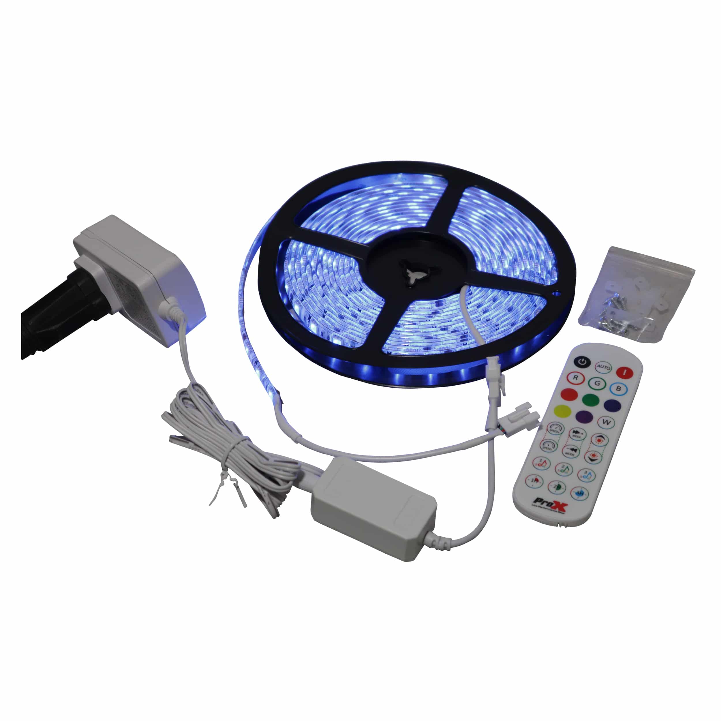 Pro X Smart LED Flexible Lighting Strip Kit 16ft Pack 300x SMD5050 RGB LED - Image 6
