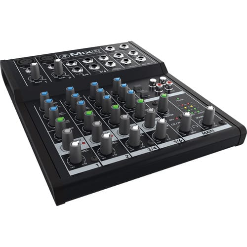 Bundle of Mackie Mix8 8 Channel Mixer + Headphones, Cables, Ties - Image 7