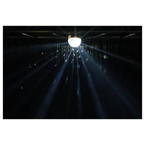 4x Blizzard Snowball DMX RGBW LED Multi Beam Effect Lights w/ Carry Bags - Image 3