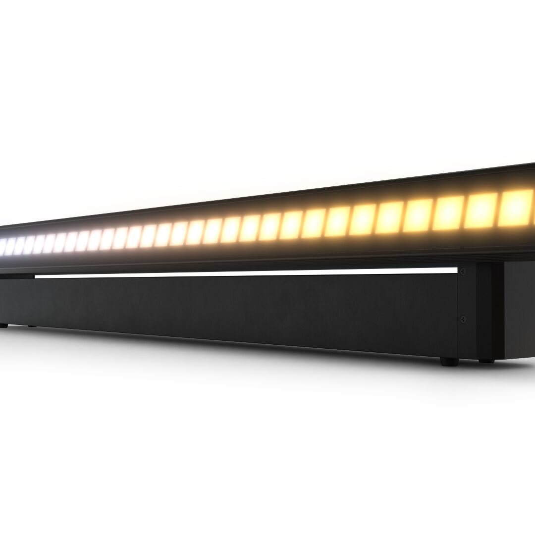 4X Chauvet DJ COLORband Spectra ILS low-profile motorized strip lights with 10' DMX CABLES - Image 2