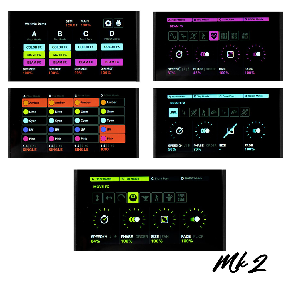ADJ WMX1 Mk2 Wolfmix Mk2 + Carry Case + DMX Terminators - Image 7
