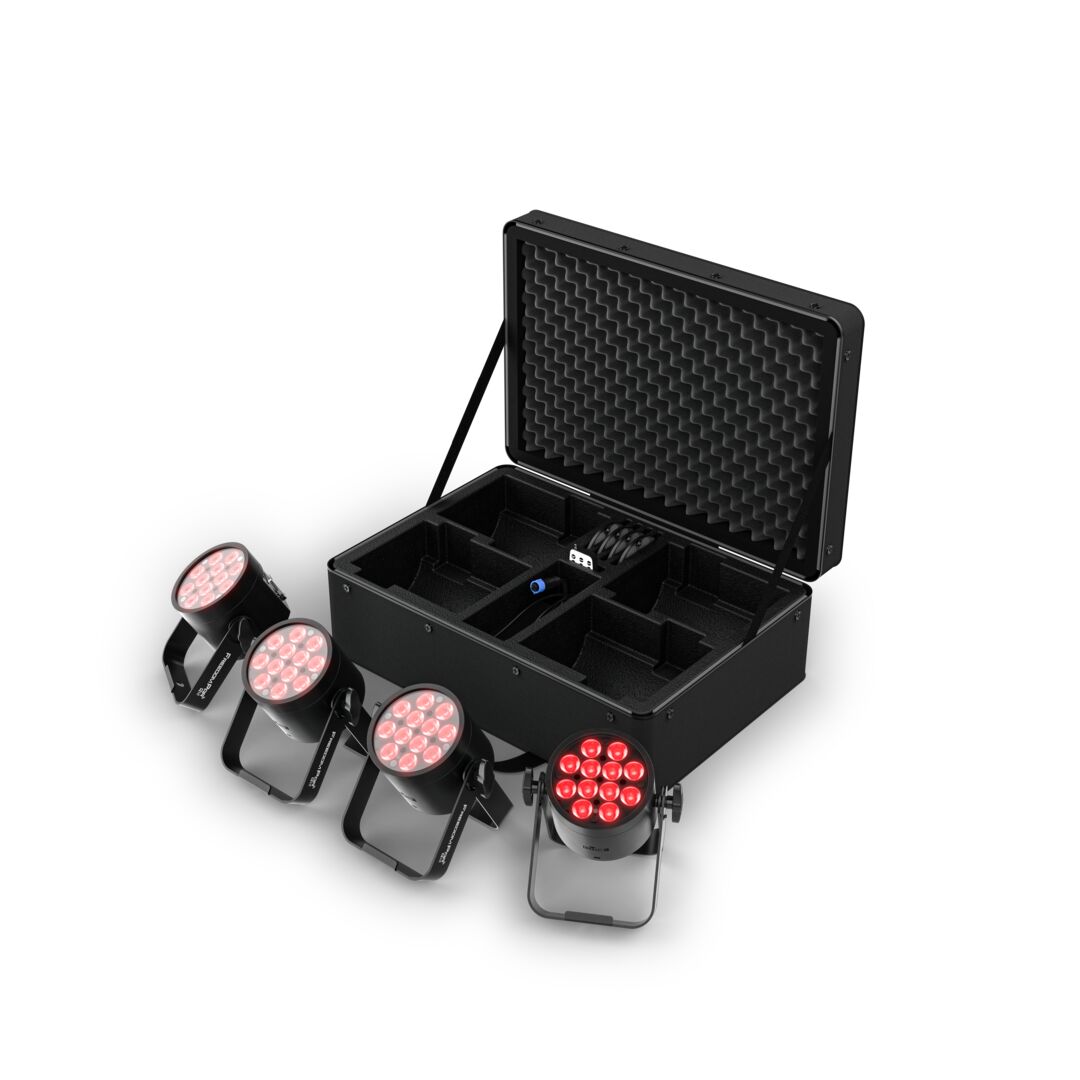 Chauvet DJ Freedom Par Q12 X4 Complete Wireless Uplighting Kit - Image 5
