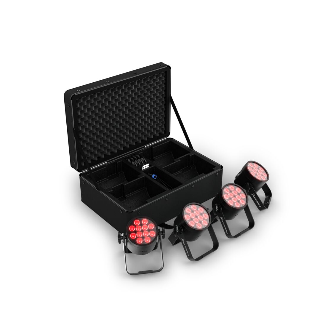 Chauvet DJ Freedom Par Q12 X4 Complete Wireless Uplighting Kit - Image 7