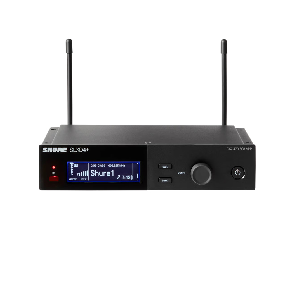 Shure SLXD24+/58 Digital Wireless Handheld System with SM58® Cardioid Dynamic Microphone + Carry Case + XLR - Image 3