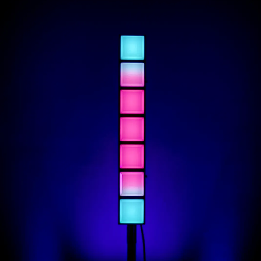 2x Blizzard Lighting InfiniPix™ Lil' Spektro RGB Pixel-Mapped Block FX Tripod Included! + DMX Cable - Image 4