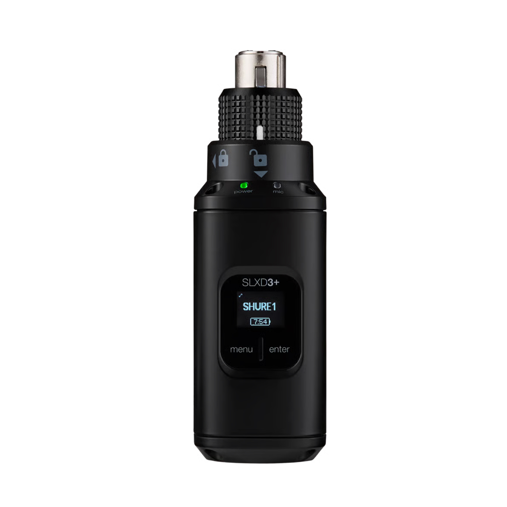Shure Portable Digital Wireless System with SLXD3+ Plug On Transmitter - Image 2