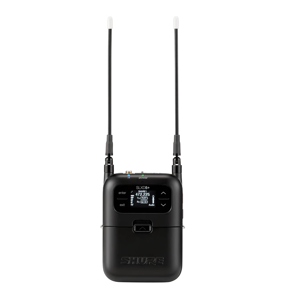 Shure Portable Digital Wireless System with SLXD3+ Plug On Transmitter - Image 3