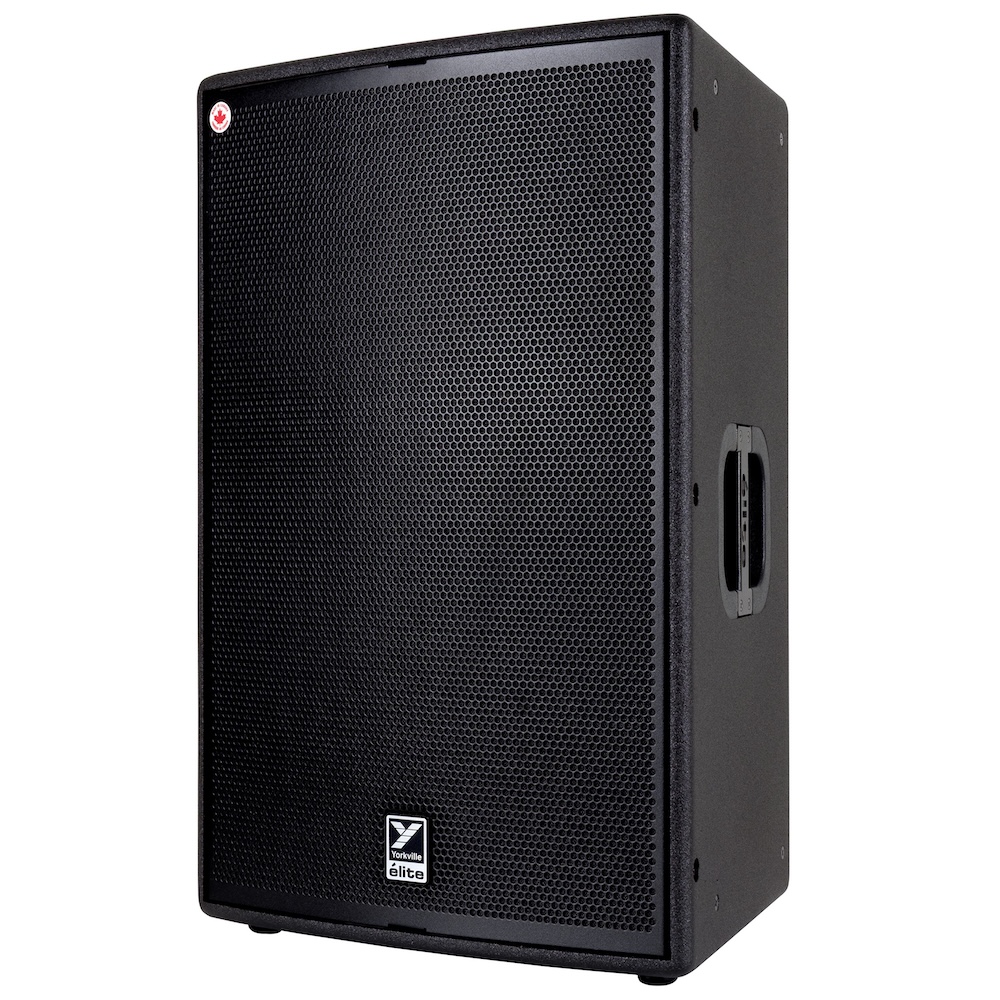2x Yorkville EL15P Elite High Output Powered Speakers, 2500 watts peak + Gold Roland 25FT XLRS - Image 2