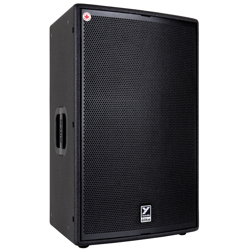 2x Yorkville EL15P Elite High Output Powered Speakers, 2500 watts peak + Gold Roland 25FT XLRS - Image 3