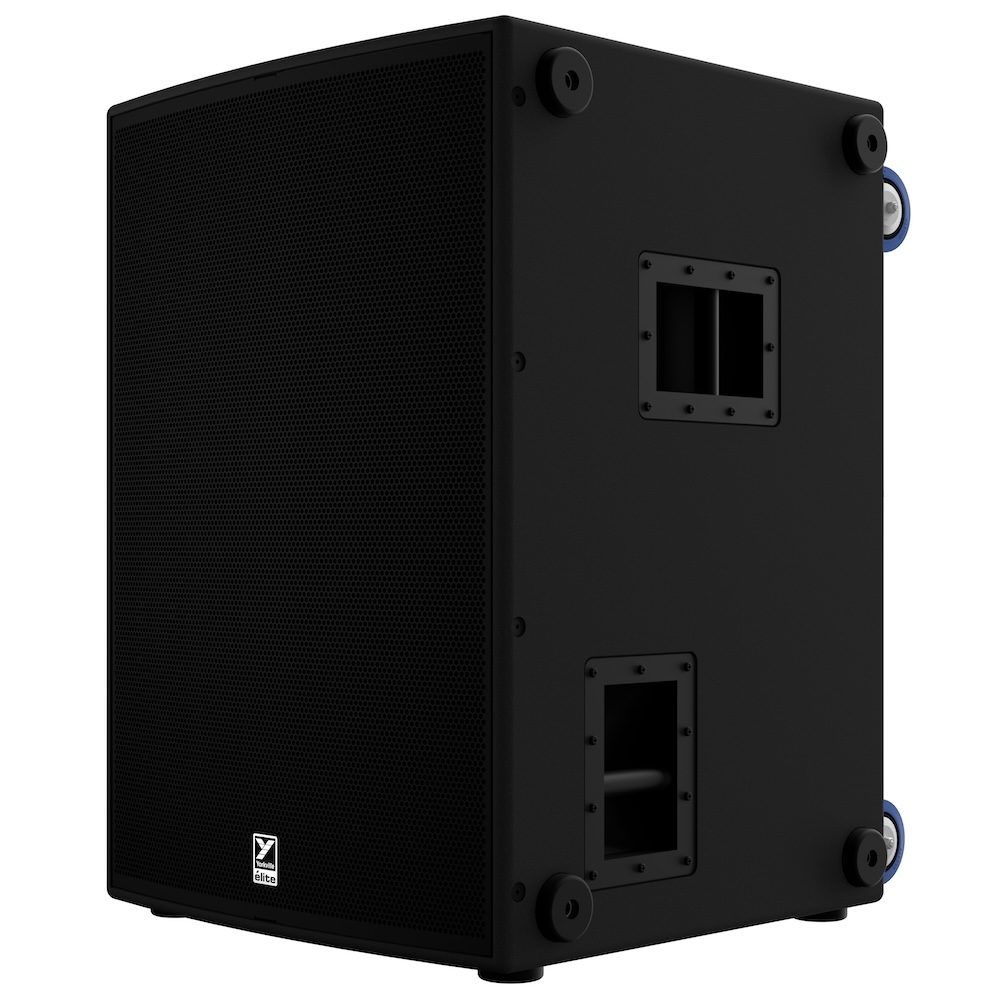 Two Yorkville EL18S 3200 watt 18' Powered Subwoofers + XLRs - Image 2