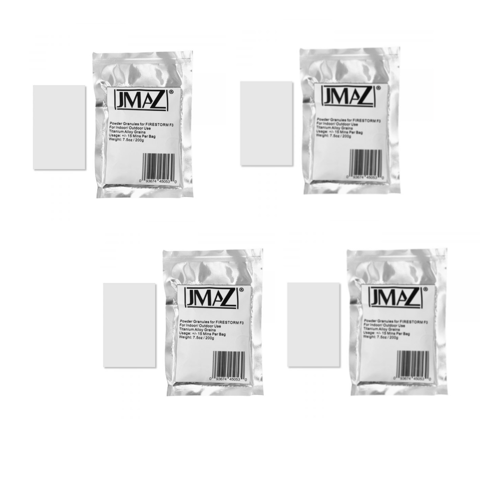 JMAZ 4 Pack of Cold Spark Granules 200g (7.5oz) Indoor or Outdoor