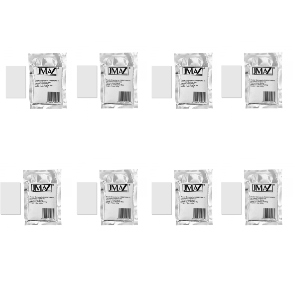 JMAZ 8 pack of Cold Spark Granules 200g (7.5oz) Indoor or Outdoor