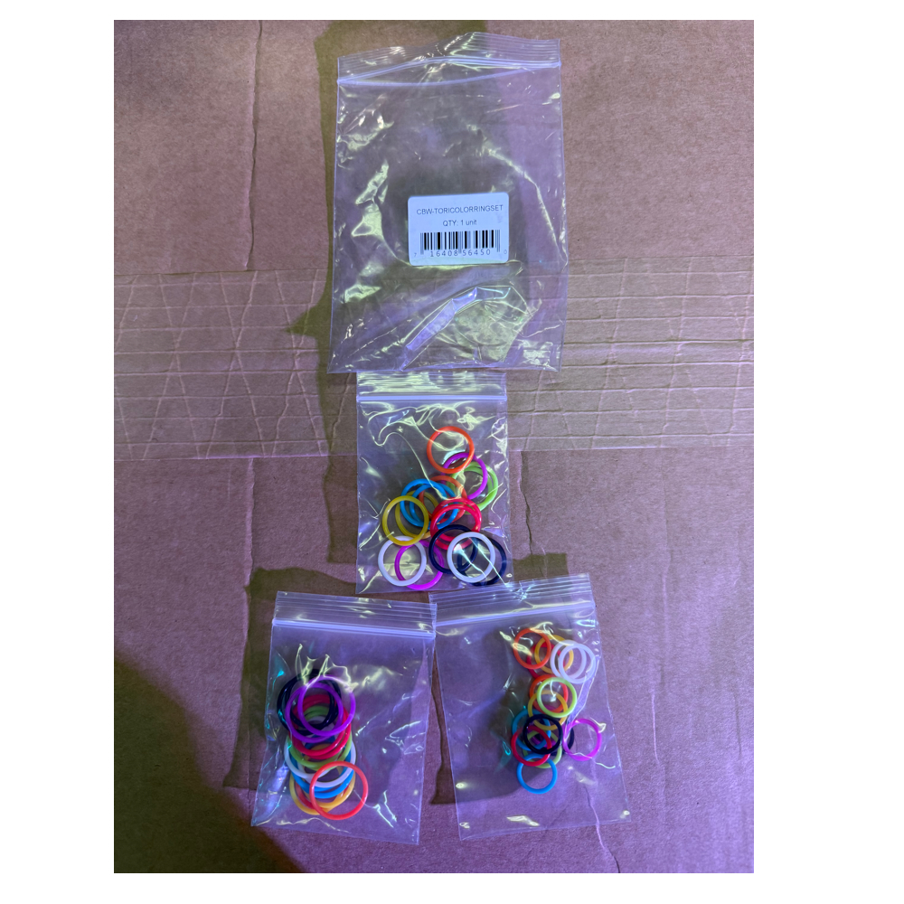 Gator Cableworks Set of 48 replacement Tricolor rings for Cableworks Composer & Headliner Series cables - Image 2