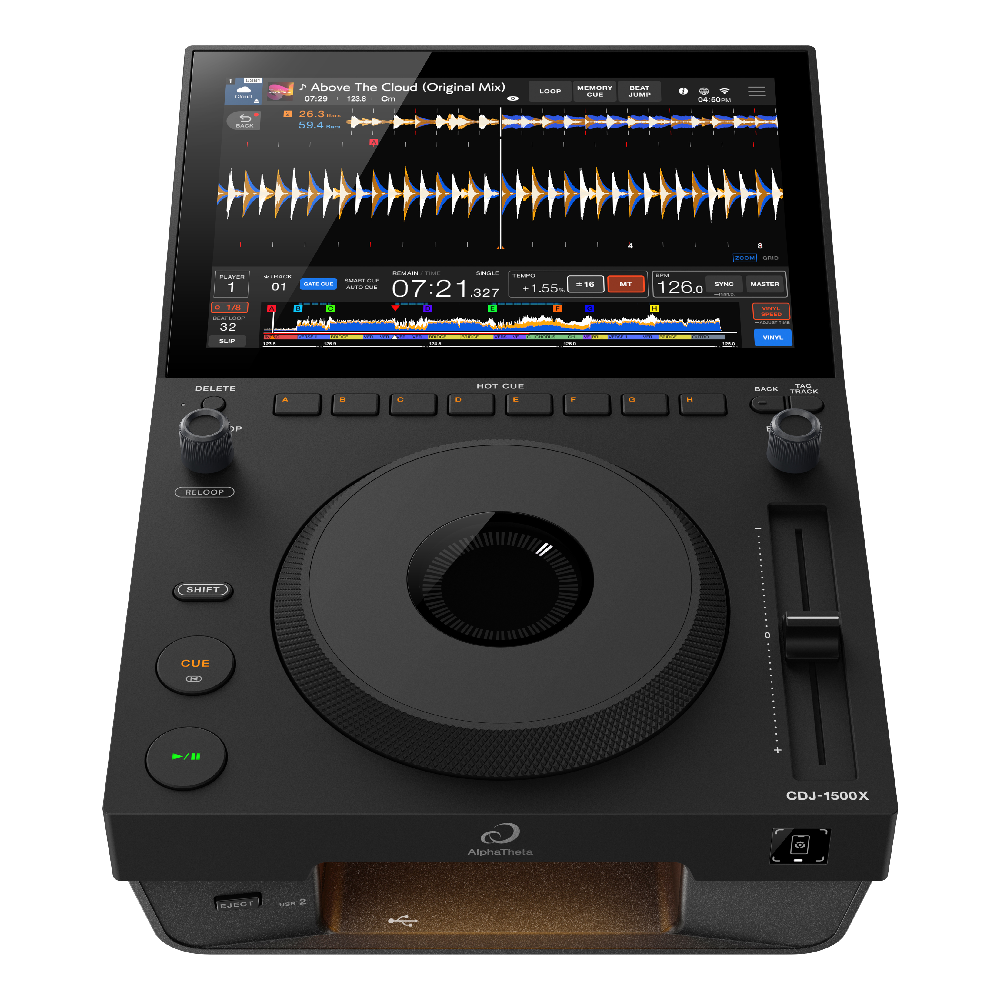 AlphaTheta CDJ-1500X DJ multi player with flagship features and versatility across all types of setups - Image 2
