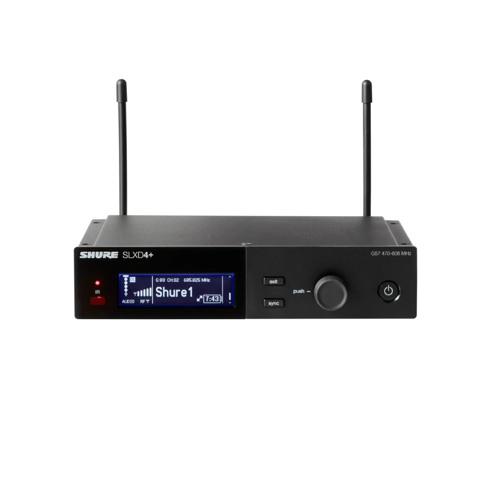 Shure SLXD14D+ Dual Wireless Bodypack System - Image 2