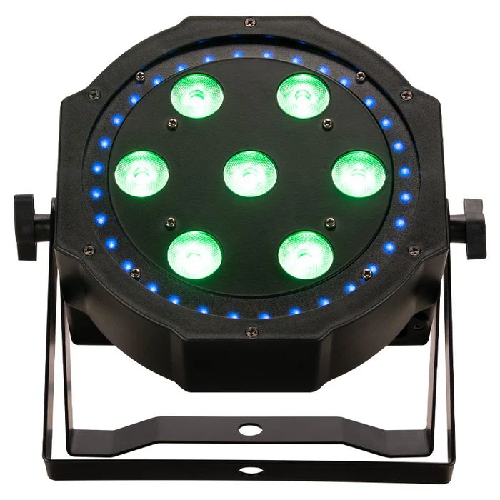 2x Eliminator Lighting LP 8R LED w32-LED RGB ring + Carry Bag - Image 3
