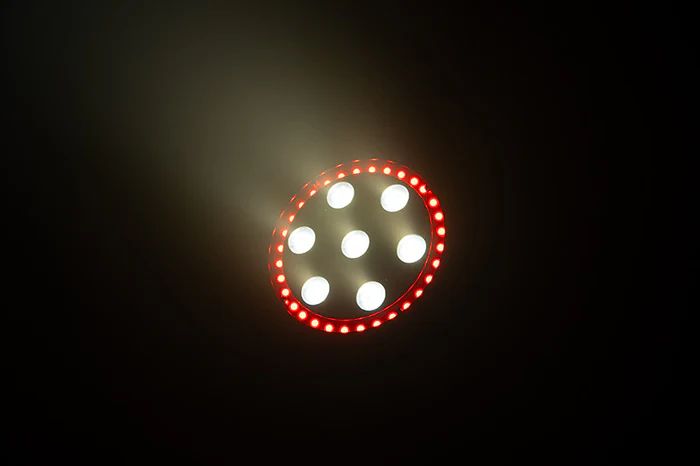 2x Eliminator Lighting LP 8R LED w32-LED RGB ring + Carry Bag - Image 9