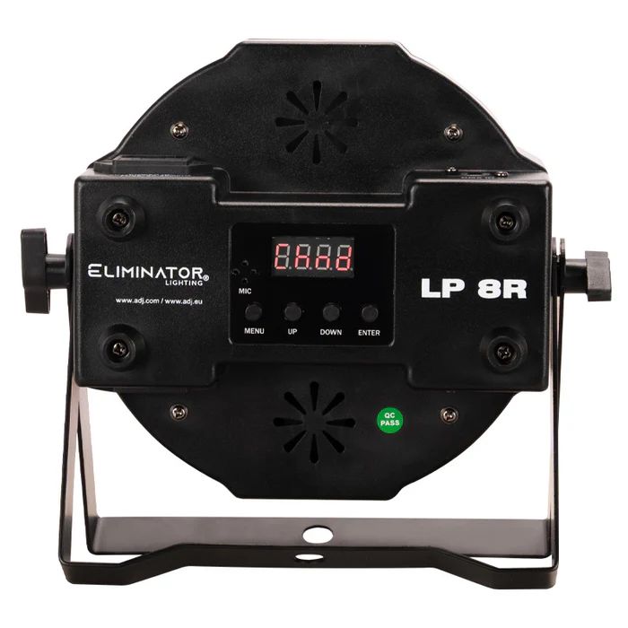 4x Eliminator Lighting LP 8R LED w32-LED RGB ring + Carry Bag - Image 4