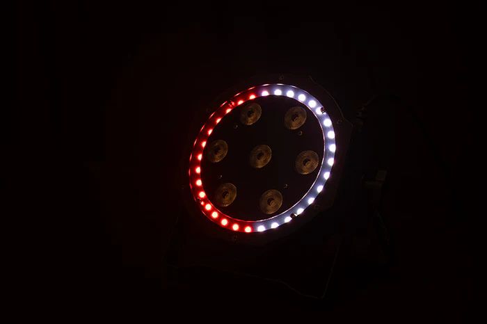 4x Eliminator Lighting LP 8R LED w32-LED RGB ring + Carry Bag - Image 8